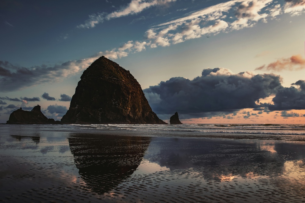 Haystack Beach Oregon